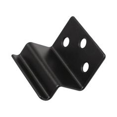 an image of a black plastic bracket