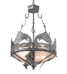 Jumping Trout 16 Inverted Pendant Rustic Bathroom Mirrors, Luminaire Original, Rustic Quilts, Rustic Napkins, Catch Of The Day, Rustic Hardware, Bowl Pendant, Rectangle Chandelier, Geometric Chandelier