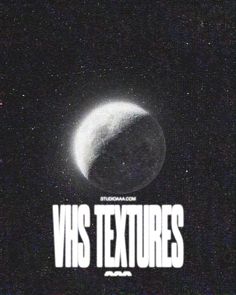 an advertisement for the movie, vhs textures