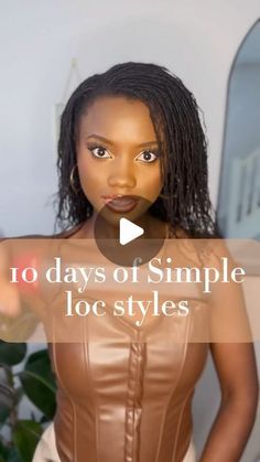 LocNationThe Movement on Instagram: "⭐️⭐️⭐️⭐️• @eat.love.locs 👀Watch me use a curling wand on my Microlocs for the first time! 🪄   10 days of simple loc styles ✨Day 5 of 10✨   Would you use a curling wand for quick curls on your locs?   • • • • • • • • • • • • • • • •#locstylesforwomen #womenwithlocs #locstyles #locsofinstagram #loccommunity #4clocs #microlocsjourney #microlocs #microlocslondon #sisterlocks #locnation #locgang #loclove #loclivin #locqueen #locupdo #sisterlockstyles #curlylocs #naturalhairstyles #longlocs #loclife #locgoals #microlocstyles #locdqueen #thicklocs #melaninpoppin #blackgirlmagic   #blackgirlhairstyles" Microlocs 1 Year, Micro Locs Hairstyles For Women Short, Crinkle Loc Styles, Formal Microloc Styles, Micro Loc Styles For Short Hair, Mirco Locs Hairstyles For Women, Beginner Microloc Styles, Medium Locs Black Women Styles, Micro Loc Hairstyles For Women