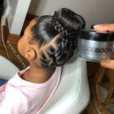 Braids For Kids Black, Black Ponytail, Black Rocks, Hairstyles For Kids Black, Kids Curly Hairstyles, Toddler Hairstyles Girl