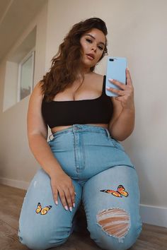 Catching Butterflies, Plus Size Baddie Outfits, Butterfly Graphic, Plus Size Models, Curvy Fashion, Rompers Women