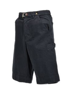 'Carpenter' cotton bermuda shorts with zip and hook-and-eye closure, pockets. Composition: 100% cotton Cotton Cargo Shorts With Pockets For Work, Cotton Cargo Shorts With Patch Pockets For Work, Utility Bermuda Shorts In Cargo Style, Utility Cargo Bermuda Shorts, Utility Cargo Style Bermuda Shorts, Short Cotton Cargo Pants With Belt Loops, Bermuda Cotton Cargo Shorts With Belt Loops, Cotton Cargo Style Shorts For Work, Cotton Bermuda Cargo Shorts For Streetwear