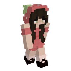 Skin For Minecraft Aesthetic, Cute Minecraft Avatars, Cute Minecraft Characters, How To Make Your Own Minecraft Skin, Summer Minecraft Skins, Girl Minecraft Builds, 64x64 Minecraft Skin, Minecraft Avatar Template, Minecraft Kawaii Skin