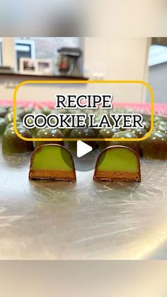 there is a video showing how to make cookie layer