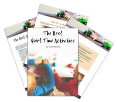 the best quiet time activities for toddlers