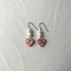 Simple Handmade Earrings, Heart Earring, Indie Jewelry, Funky Jewelry, Jewelry Lookbook, Handmade Jewelry Diy, Jewelry Inspo