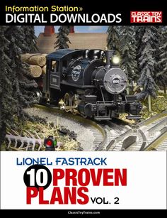 an old fashioned train is shown on the cover of digital trains 10 proven plans vol 2