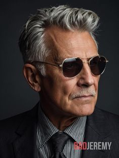 27 Timeless Hairstyles for Men Over 60: Embracing Elegance at Every Age - Welcome to BadJeremy.com – Your ultimate guide to men’s style and hair. Look sharp, feel great! Men Haircut Styles, Men Hairstyles