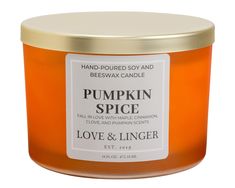 PRICES MAY VARY. Unique Scent: Pumpkin Spice is one of our seasonal scents; fall in love with pumpkin, cinnamon, maple and clove scents Maximum Fragrance: Our products contain the maximum amount of premium essential oils and fragrance oils to produce aromatic and highly scented candles. Our large, 16 oz, 3 wick candles will fill large bedrooms with exquisite scents The Perfect Gift for Him or Her: Elegantly packaged, your candle will arrive wrapped in a Love & Linger branded box, a perfect gift Thanksgiving Candle, Autumn Candles, Glade Candles, Candles Luxury, Candle Autumn, Thanksgiving Candles, Village Candle, Pumpkin Spice Candle, Fall Candle Scents