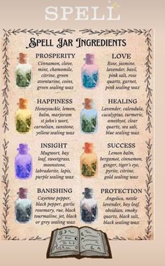 spells jars wicca witch witchcraft spells for beginners