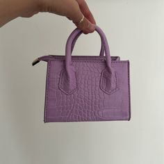 New With Tag Comes With Strap To Wear As Crossbody Too! Forever 21 Bags, Lilac Purple, Mini Bags, Mini Bag, Color Purple, Lilac, Forever 21, Bag Lady, Purple