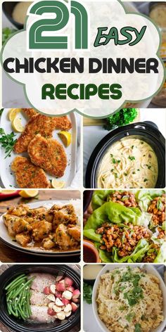 the 21 easy chicken dinner recipes