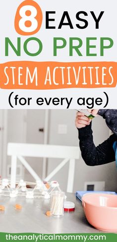 Easy Stem Projects, Easy Stem Activities, Preschool Homeschooling, Stem Activities For Kids, Stem Club, Stem Activities Preschool, Fun Stem Activities