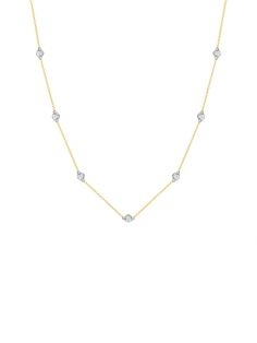 This diamond station necklace is the perfect blend of classic design with a modern look. It's a timeless piece that can be worn everyday, it's easy to layer with your necklaces and the bezels add some texture to your jewelry! Tennis Jewelry, Kids Earrings, Station Necklace, Initial Jewelry, Yellow Gold Chain, Bezel Diamond, Ring Bracelet, Jewelry Earrings Studs, Earring Necklace