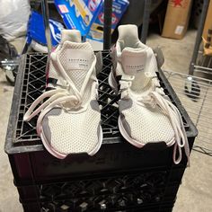 Eqt Support A Dvj Size 7 Is Immaculate Condition Pink Adidas, Adidas Shoes, Adidas Women, Pink Grey, Womens Shoes Sneakers, Shoes Sneakers, Adidas, Women Shoes, Grey