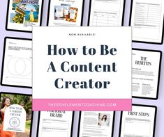 how to be a content creator with the title overlaying it's image