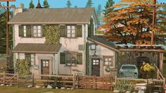 The Sims 4 🏚️ Abandoned Cooperdale Home - Speed Build Sims 4 House Unfurnished, Sims 4 Homeless Cc, Sims 4 Stone Floor, Sims 4 Apocalypse House, Windenburg Sims 4, Sims 4 Industrial House, Sims 4 Builds No Cc, Sims 4 Community Lots Ideas