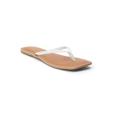 Step into style with these Beach by Matisse Bungalow women's leather thong sandals.Click this FOOTWEAR GUIDE to find the perfect fit and more! Step into style with these Beach by Matisse Bungalow women's leather thong sandals. Click this FOOTWEAR GUIDE to find the perfect fit and more! SHOE FEATURES Durable leather upperSHOE CONSTRUCTION Leather upper Manmade outsoleSHOE DETAILS Square toe Slip-on Spot clean Imported Size: 9. Color: White. Gender: female. Age Group: adult. Leather Thong Sandals, Thong Sandals, Bungalow, Gender Female, Leather Women, Age Group, Leather Upper, Perfect Fit, Color White