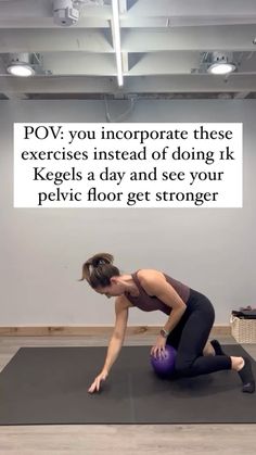 Angela | Postpartum Fitness & Fat Loss Coach | Pelvic floor training isn’t doing a bunch of kegels. In fact it’s so much MORE! Any movement you make activates your pelvic floor. So why… | Instagram Activation Exercises, Core Strength, Pelvic Floor, Whole Body