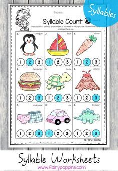 a printable worksheet for children to learn how to count the numbers in