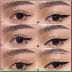 I wish i knew this earlier 梁 🛍 linked felt tip liners from amazon 🛍 eyeliner hacks eyeliner tips and tricks how to do eyeliner for beginners makeup tutorial winged eyeliner tutorial easy eyeliner makeup videos Eyeliner Tricks For Beginners, Tutorial Eyeliner, Membentuk Alis, Mekap Mata, Video Makeup, Eyeliner For Beginners, Simple Eyeliner, Makeup Tutorial Eyeliner, Smink Inspiration