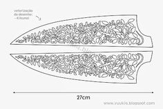 an image of a boat with flowers on the front and side, as well as measurements for