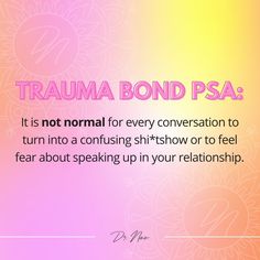 If conversations in your relationship always lead to confusion or fear when speaking up, it's time to pause. 

What you think, how you feel, and what you have to say are valid and important. If your communication does not EVER produce any resolution or help you take positive steps forward - that is NOT normal. Feeling constantly confused or scared is NOT normal. 

You deserve respect, clarity, and safety in your relationships. 💪 Quotes Deep Feelings, Toxic Relationships, Narcissism