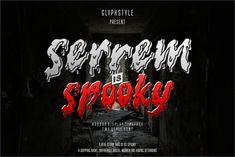 the cover art for storm is spooky by glyphastile music