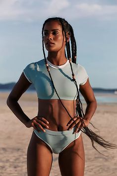 Surf - Surfwear & Surf Clothing for Women | Free People Stone Fox Swim, Surfing Swimwear, Loose Fitting Pants, Beach Volley, Stone Fox, Modest Swimsuits, Surf Outfit, Swim Swim, Outfit Trends