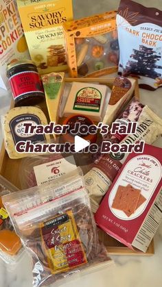 Holiday Charcuterie Board Ideas, Holiday Charcuterie Board, Chacuterie Board, Holiday Charcuterie, Dips And Spreads, Fall Appetizers, Trader Joes Recipes, Charcuterie Recipes