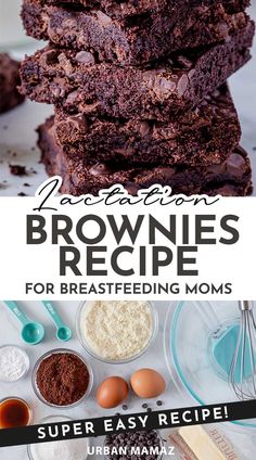 chocolate brownies recipe for breastfeeding moms