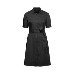 This iteration of Lauren’s iconic shirtdress is defined by a fit-and-flare silhouette signature engraved buttons and a waist-accentuating self-belt. Equal parts stylish and comfortable it’s made with a lightweight stretch-cotton blend. Classic Belted Shirt Dress For Semi-formal Occasions, Knee-length Belted Shirt Dress For Semi-formal, Elegant A-line Shirt Dress With Button Closure, Ralph Lauren Shirt Dress For Spring, Formal Button-up Midi Dress With Tie Waist, Elegant Shirt Dress With Button Closure And Spread Collar, Casual Button-up Business Dress, Classic A-line Belted Dress For Formal Occasions, Elegant Belted Shirt Dress For Daywear