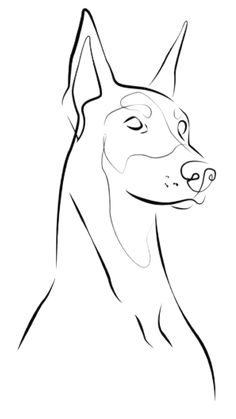 Doberman Drawing, Doberman Tattoo, Doberman, Cards Handmade, Tattoos, ? Logo, Dogs