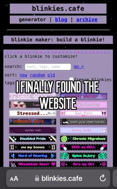 Id Maker Website, Webcore Border, Website When Your Bored, Blinkies Website, This Website>>>, Aesthetic Websites For Fun, Cutecore Websites, Comfort Websites, Websites When Your Bored