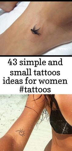 two pictures with the same tattoo on each side and one has a small bird in it