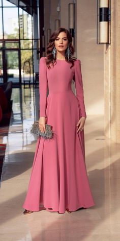 30 Wedding Guest Dresses For Every Seasons & Style ❤ wedding guest dresses a line with long sleeves for outdoor papilio #weddingforward #wedding #bride Sukienki Maksi, Pastel Color Dress, Wedding Guest Dresses Long, Best Wedding Guest Dresses, Maxi Dress Wedding, Wedding Guest Dresses, Elegant Dresses Long, Party Gowns, Guest Outfit