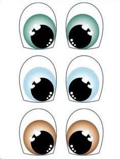 an image of four eyes with different colors