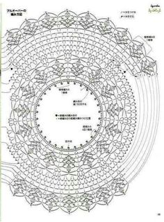 an image of a circular doily pattern