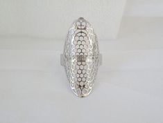 New Sterling Silver Filigree Openwork Shield Ring Size 11  | eBay Honey Bee Hives, Shield Ring, Sterling Jewelry, Filigree Ring, Vintage Ring, Bee Hive, Honey Bee, Wholesale Jewelry, Vintage Rings