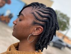 Flat Twist Updo Natural Hair Up Dos, Natural Hair Flat Twist Styles Updo, Cornrow Twists Natural Hair, Natural Hair Flat Twist Styles Short, Flat Twist Hairstyles Natural Hair, Natural Flat Twist Hairstyles, Two Strand Twist Hairstyles Natural Hair