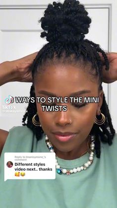 Mini Twists Natural Hair, Short Hair Twist Styles, Short Box Braids Hairstyles, Protective Hairstyles For Natural Hair, Quick Natural Hair Styles, Faux Locs Hairstyles, Hair Scarf Styles, Box Braids Hairstyles For Black Women, Natural Hair Twists