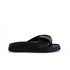 OBI SLIDE - PREORDER - NEIL J. RODGERS Black Slides, Japanese Dress, Obi Belt, Comfortable Flats, Boots For Sale, Traditional Japanese, Nappa Leather, Slide Sandals, Japanese Traditional