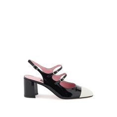 Mary Jane Slingback By Carel Made Of Patent Leather With Contrasting Toe And Adjustable Straps. Slightly Flared Heel, Leather Footbed And Sole. Size Type: It Material: 100% Leather Sku: 241a03nsd000001-Nrivr Welcome To The Official Luosophy Poshmark Closet! Luosophy Is A Luxury Brand Reselling Company Founded In San Diego, Ca From 2016. All Our Products Are Imported From Italy And Sold In The Usa. We Do Our Best To Provide High Fashion, Luxury Items At Affordable Prices. We Guarantee All Our Pro Leather Mary Janes, Blazer With Jeans, Flat Espadrilles, Versace Men, Slingback Pump, Pump Sandals, Women Accessories Bags, Beauty Accessories, Small Leather Goods