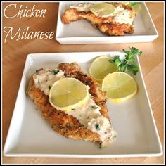 Gourmet Cooking For Two: Chicken Milanese Chicken Milanese, Recipes Simple, Gourmet Cooking, Chicken Main Dishes, Paleo Dinner, Cooking For Two, Food Website, Spanish Food