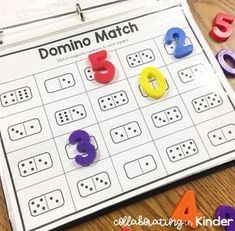 the domino match game is ready to be played with numbers and dices for addition