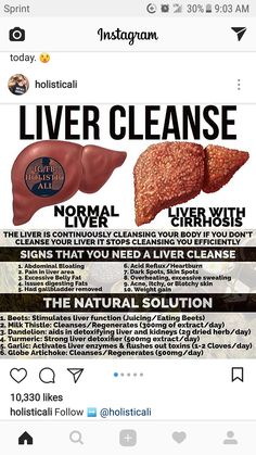 Liver Healing, Liver Cleansing, Cleanse Your Liver