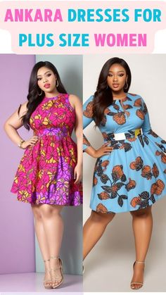 Dresses For Plus Size Women, Dresses For Plus Size, Unique Ankara Styles, Confidence Is Key, Ankara Maxi Dress, Ankara Dress Designs, Woman Empowerment, Celebrate Diversity, Ankara Dresses