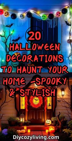 halloween decorations to decorate your home spooky and stylish