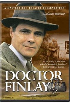 doctor finlay the complete series dvd, with an image of a man in a hat